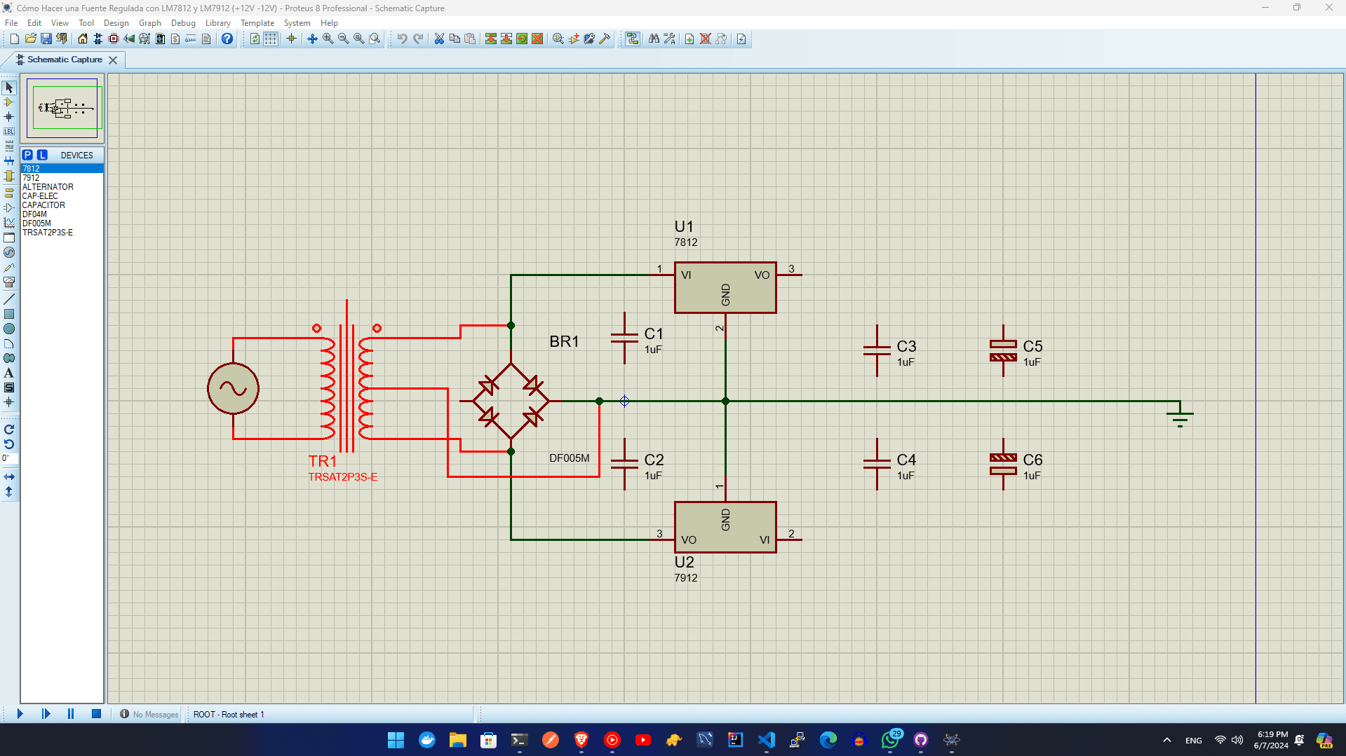 Descargar Proteus Imagen Circuito