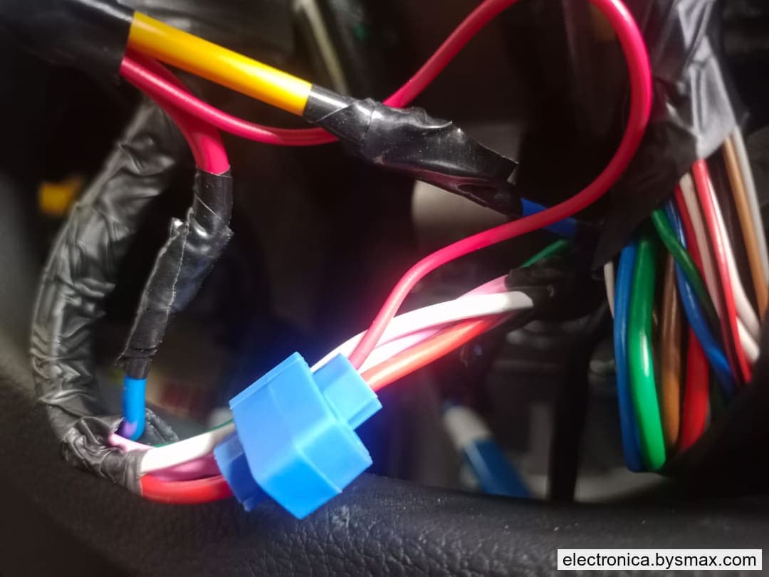 Paso 1: CORTE A IGNICION, CABLE AZUL