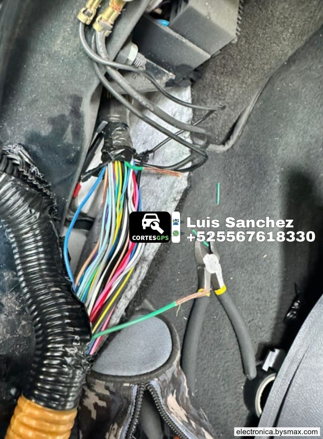 Paso 1: CORTE A LA BOMBA, CABLE COLOR VERDE UBICADO EN EL 
