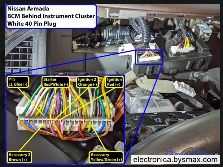 Paso 1: Corte a Ignición cable color Rojo 