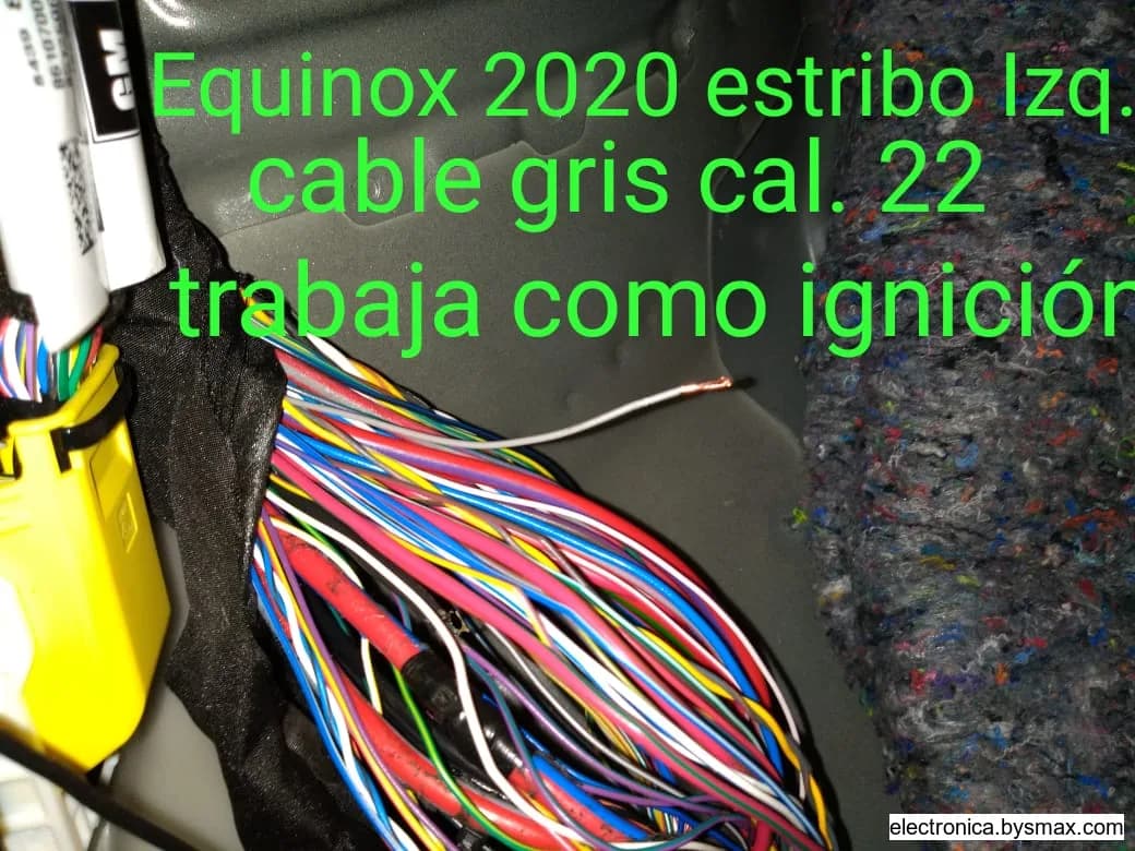 Paso 1: Tipo de Corte: Bomba
Color del Cable: Gris
Ubica