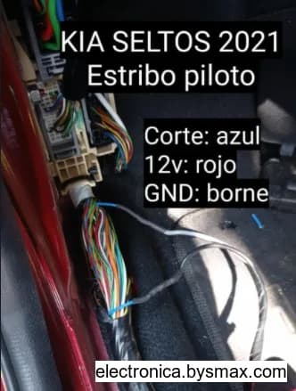 Paso 1: Tipo de Corte: Bomba
Color del Cable: AZUL
Ubica