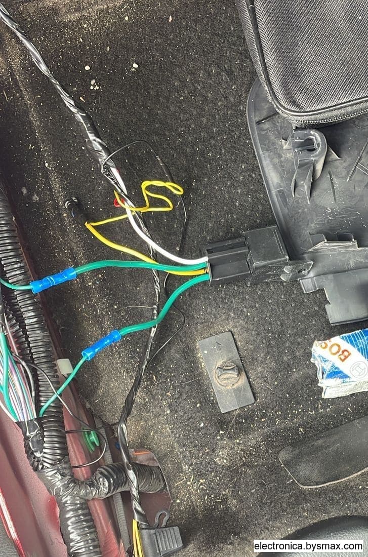 Paso 1: Corte a bomba, estribo piloto
Cable verde motas bl