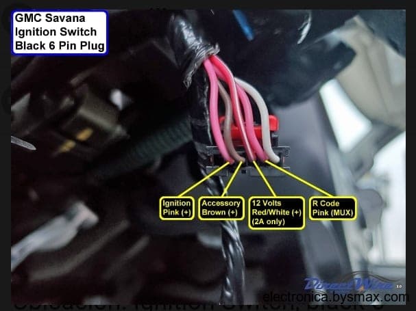 Paso 1: Corte a Ignición / cable Rosado