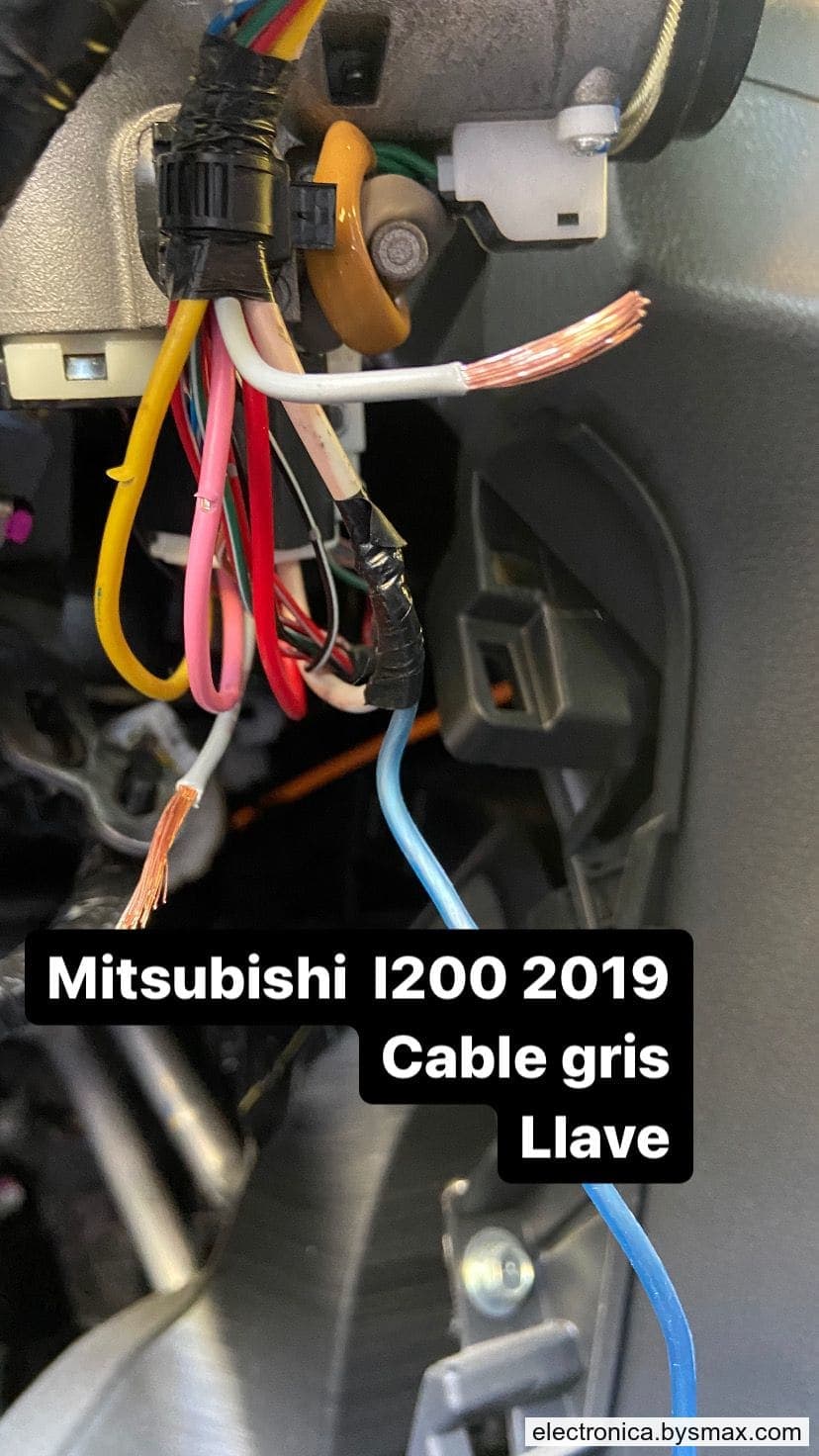 Paso 1: CORTE A IGNICION, CABLE COLOR GRIS UBICADO EN EL S