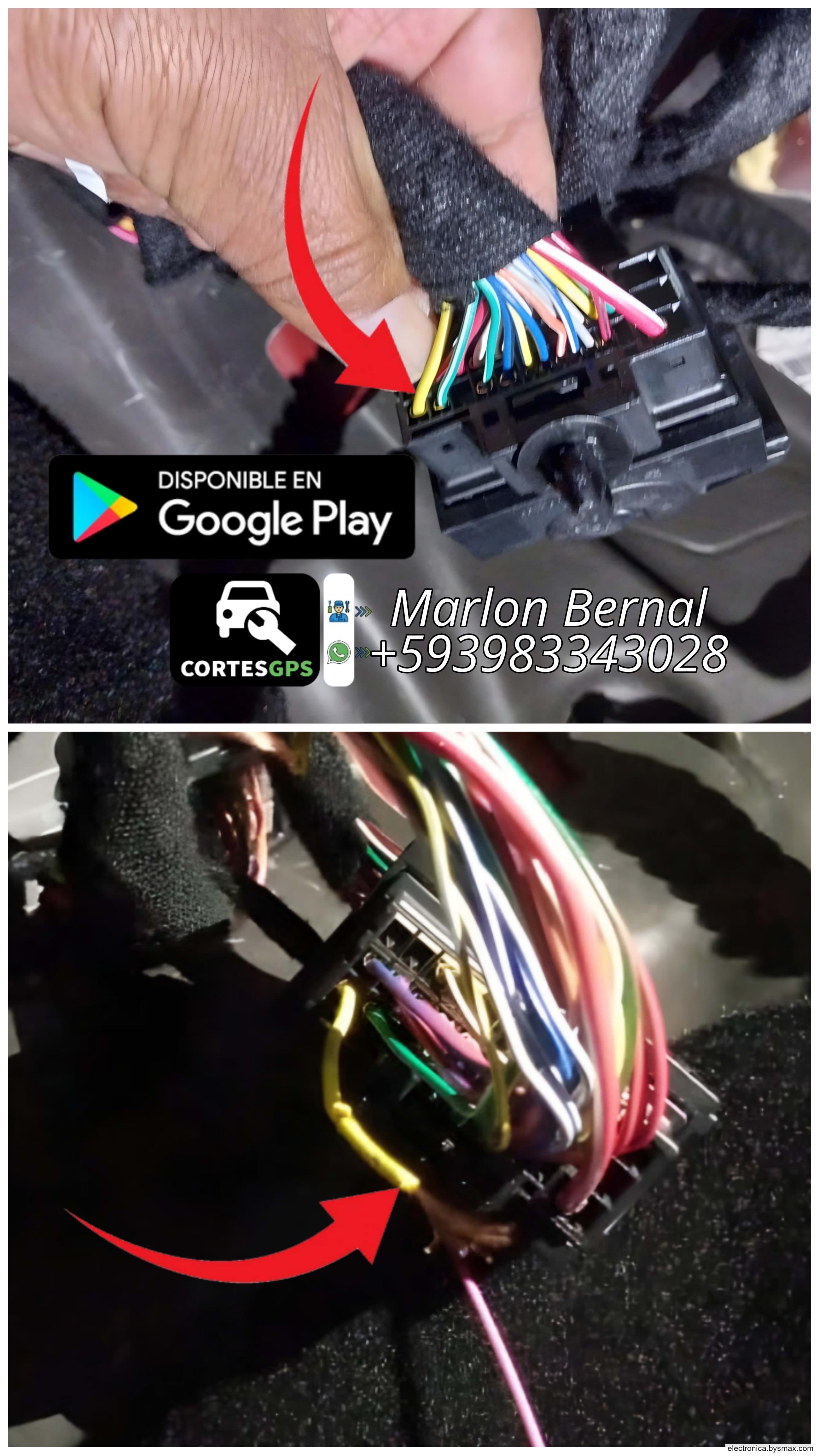 Paso 1: CORTE A IGNICIÓN, ESTÁ UBICADO EN UN CONECTOR BAJO